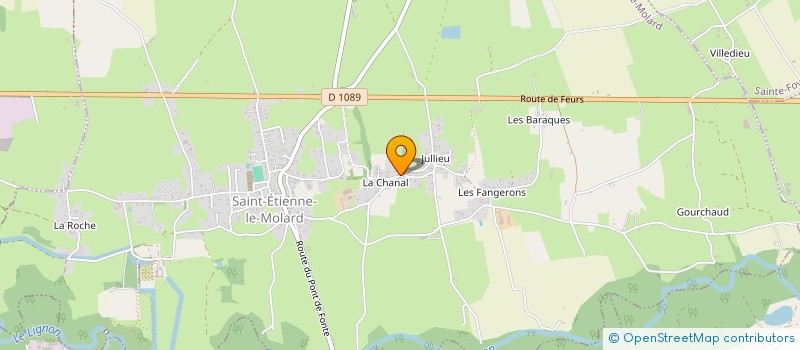 localisation de l'entreprise ROCHE IMMO  TRELINS