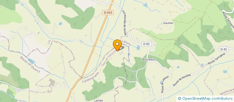 localisation de l'entreprise ROCHE-LAMAUVE  SAINTE-JULIETTE