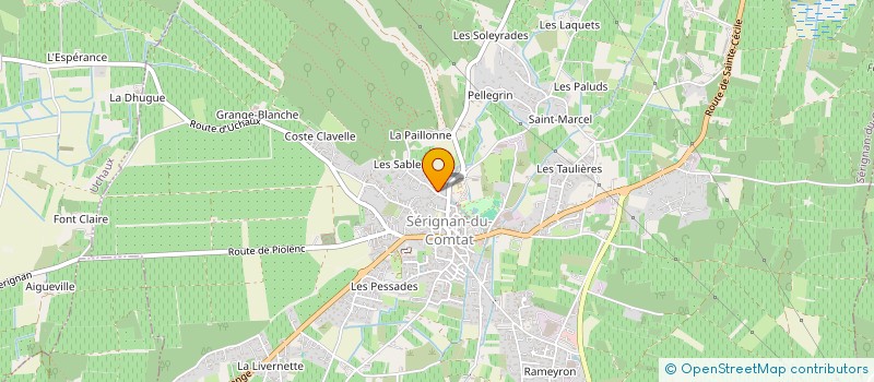 localisation de l'entreprise ROCHE ' LOC BOX  SERIGNAN-DU-COMTAT