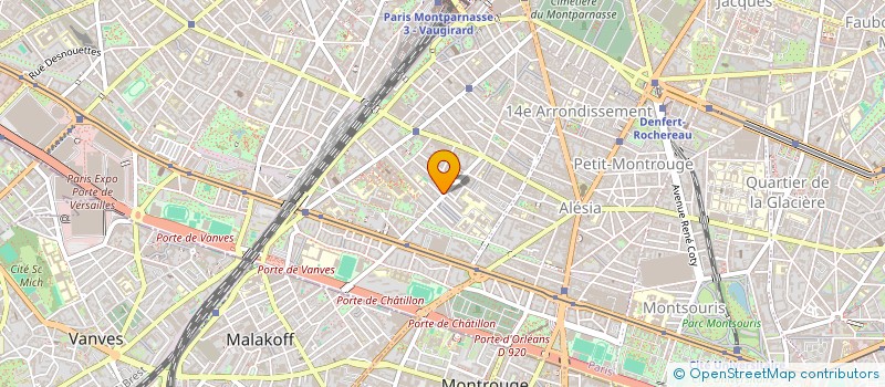 localisation de l'entreprise ROCHE                         MARIE  PARIS