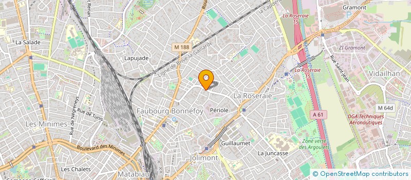 localisation de l'entreprise ROCHE MERE à TOULOUSE
