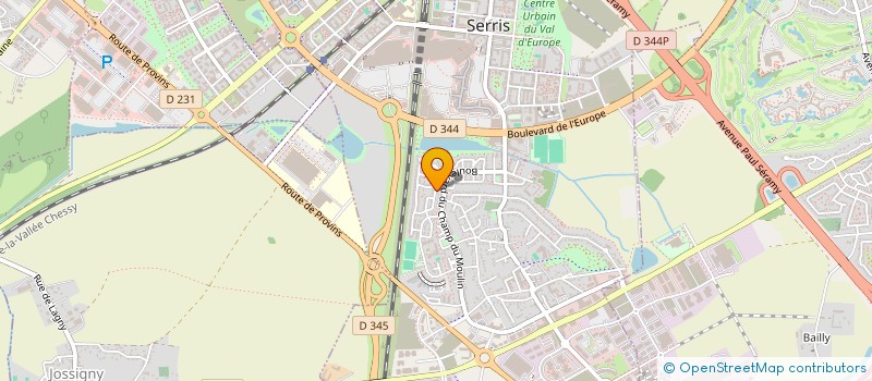 localisation de l'entreprise ROCHE PI  SERRIS