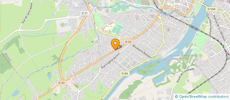 localisation de l'entreprise ROCHE PRIMEURS à ROANNE