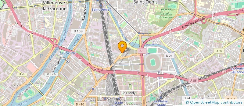 localisation de l'entreprise ROCHE SECURITE PRIVEE  SAINT-DENIS