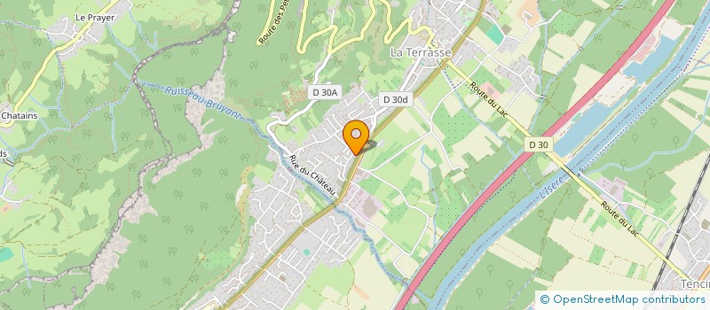 localisation de l'entreprise ROCHE SOLUTIONS CONSEILS  LA TERRASSE