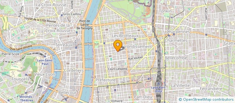 localisation de l'entreprise ROCHE TECHNOLOGIES à LYON