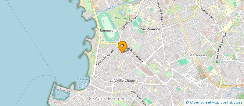 localisation de l'entreprise ROCHEBALL à MARSEILLE