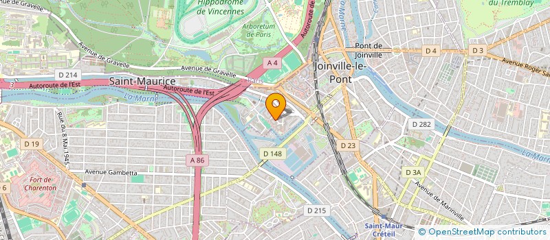 localisation de l'entreprise ROCHECHOUART 17 BIS à SAINT-MAURICE