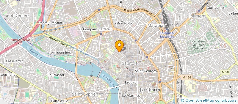 localisation de l'entreprise ROCHECHOUART 42 à TOULOUSE