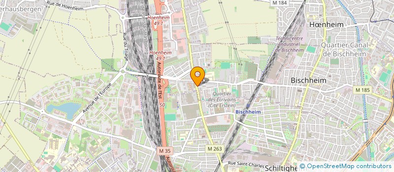localisation de l'entreprise ROCHECHOUART DIFFUSION à BISCHHEIM