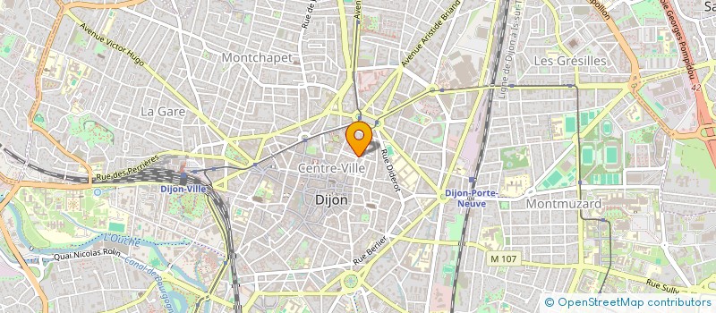 localisation de l'entreprise ROCHEFORT & CIE à DIJON