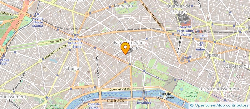 localisation de l'entreprise ROCHEFORT PATRIMOINE  PARIS