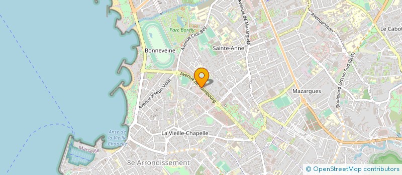 localisation de l'entreprise ROCHEGUDE à MARSEILLE