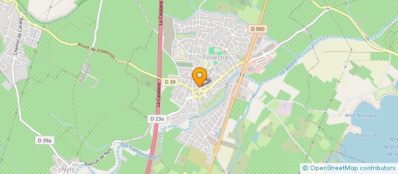 localisation de l'entreprise ROCHEL  POLLESTRES