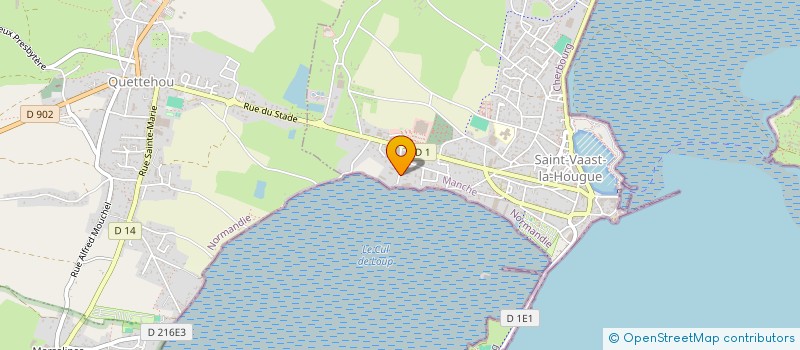 localisation de l'entreprise ROCHELAISE DE MATS à SAINT-VAAST-LA-HOUGUE