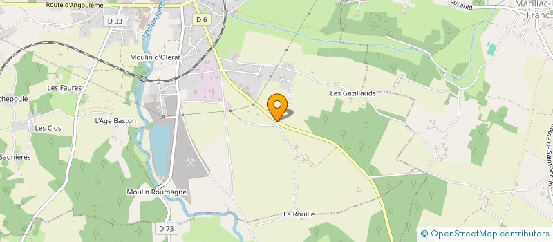 localisation de l'entreprise ROCHEMOBILIER à LA ROCHEFOUCAULD-EN-ANGOUMOIS