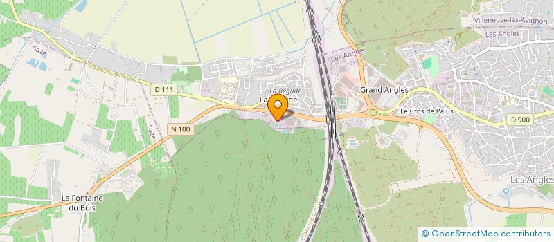 localisation de l'entreprise ROCHEPAIN  ROCHEFORT-DU-GARD