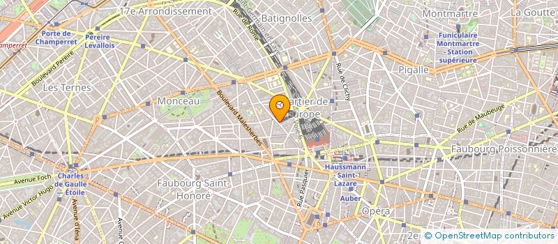 localisation de l'entreprise ROCHER BAUBY  PARIS
