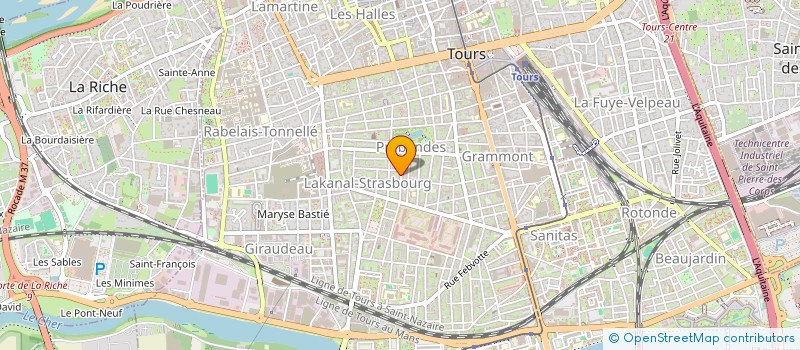 localisation de l'entreprise ROCHER CONSEIL  TOURS