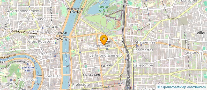 localisation de l'entreprise ROCHER FLASH LYON à LYON