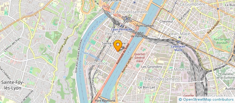 localisation de l'entreprise ROCHER GOTTE CONSULTING à LYON