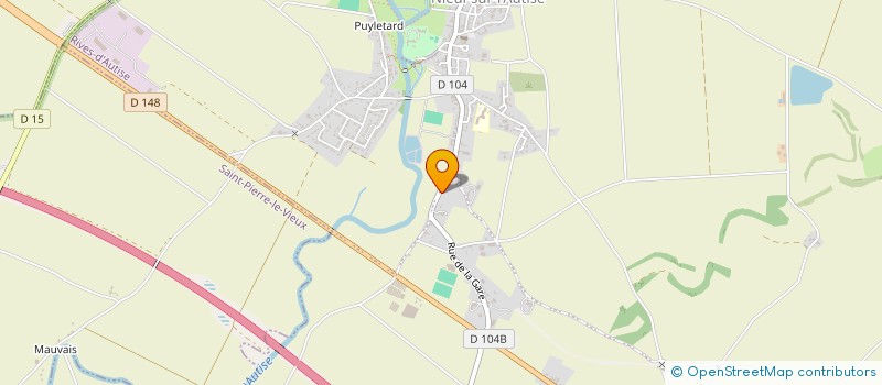 localisation de l'entreprise ROCHER'O SERVICES à RIVES-D'AUTISE