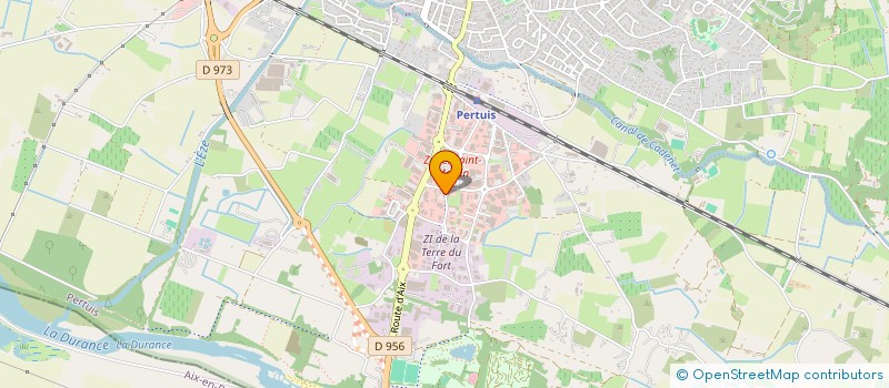 localisation de l'entreprise ROCHER SARL  PERTUIS