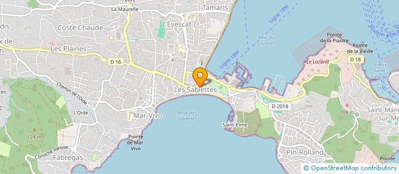 localisation de l'entreprise ROCHEREAU à LA SEYNE-SUR-MER