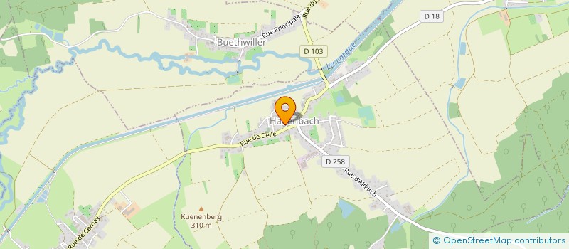 localisation de l'entreprise ROCHEREAU MARX ENERGY  HAGENBACH