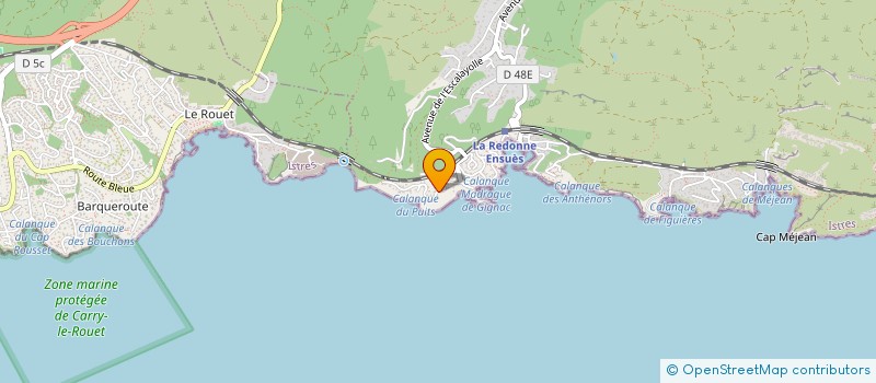 localisation de l'entreprise ROCHERSABLE IMMOBILIER  ENSUES-LA-REDONNE