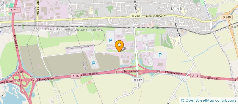 localisation de l'entreprise ROCHES DIFFUSION à MARCK