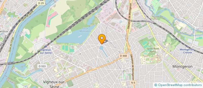 localisation de l'entreprise ROCHES ET CONCEPT  VIGNEUX-SUR-SEINE