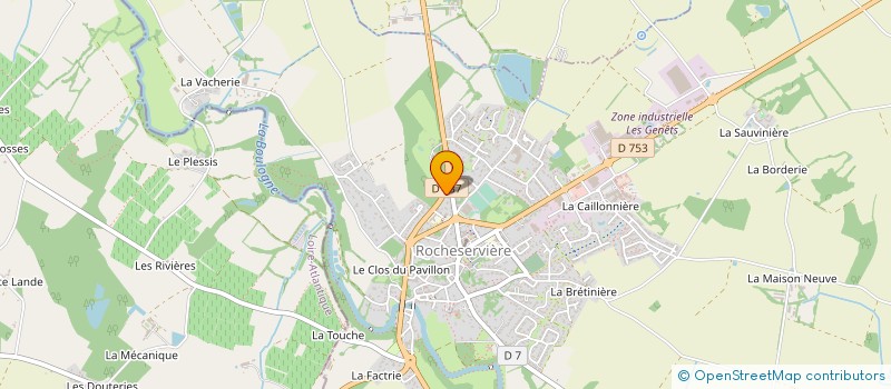 localisation de l'entreprise ROCHESERVIERE AUTOMOBILES à ROCHESERVIERE