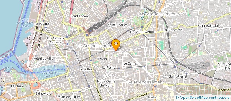localisation de l'entreprise ROCHESTER INVESTISSEMENT à MARSEILLE