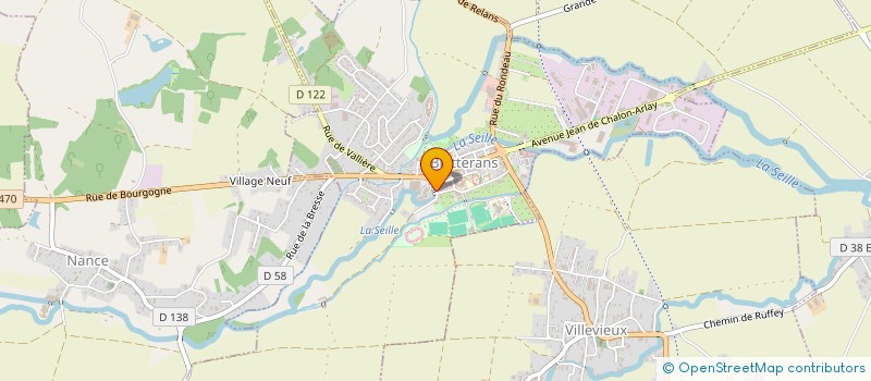 localisation de l'entreprise ROCHET FRERES  BLETTERANS