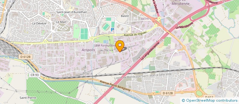 localisation de l'entreprise ROCHETTE INDUSTRIE SOLUTIONS à VILLENEUVE-LES-BEZIERS
