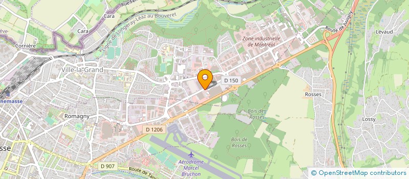 localisation de l'entreprise ROCHEX à ANNEMASSE