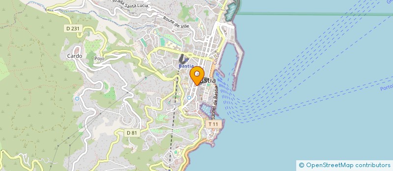 localisation de l'entreprise ROCHIO à BASTIA