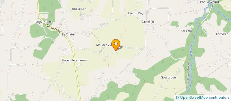 localisation de l'entreprise ROCHOIS MECANIQUE SERVICES  PLESTIN-LES-GREVES