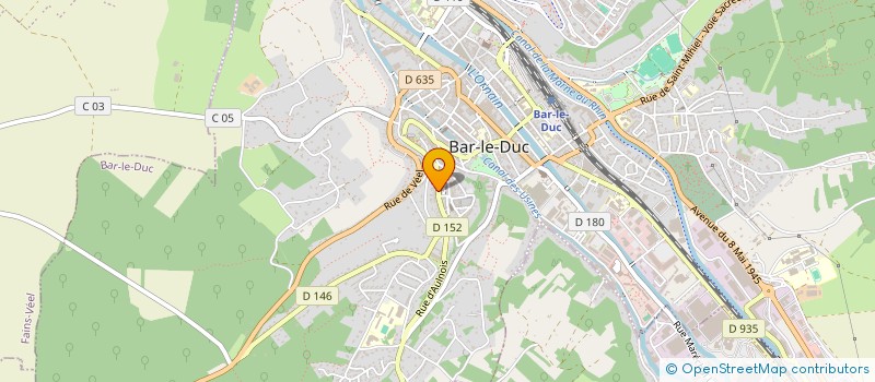 localisation de l'entreprise ROCHON ABAFOUR SCI à BAR-LE-DUC