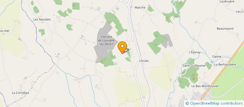 localisation de l'entreprise ROCHTECH CRAFT  LOUVIGNE-DU-DESERT