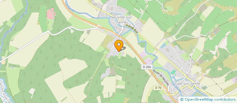 localisation de l'entreprise ROCHUS  NEUVILLE-SUR-SEINE