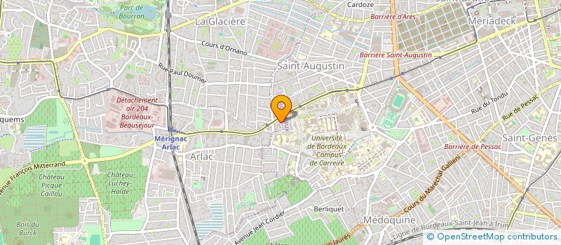 localisation de l'entreprise ROCHY  BORDEAUX