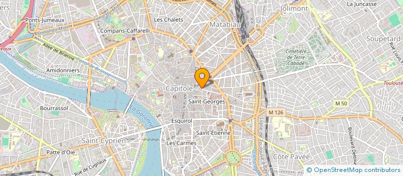localisation de l'entreprise ROCIE  TOULOUSE