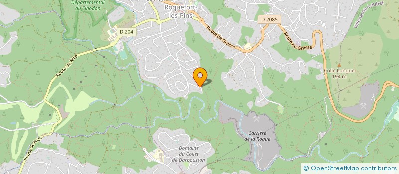 localisation de l'entreprise ROCK 4 YOU  ROQUEFORT-LES-PINS