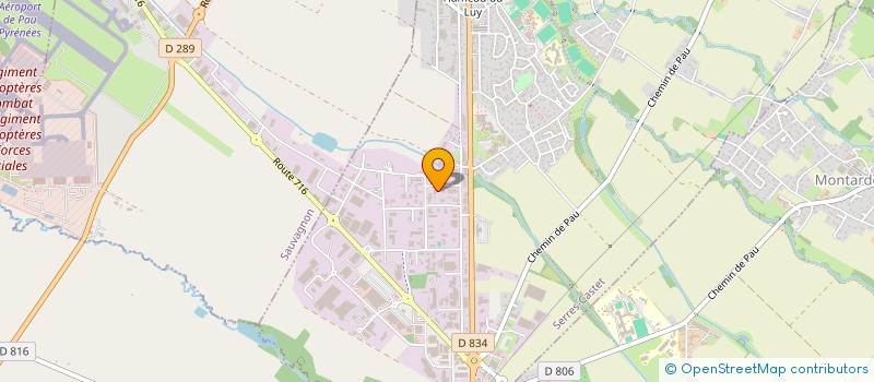 localisation de l'entreprise ROCK à SERRES-CASTET