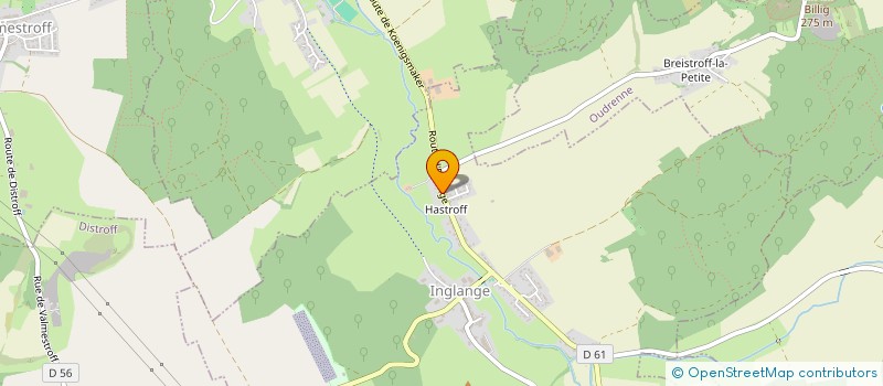 localisation de l'entreprise ROCK  INGLANGE