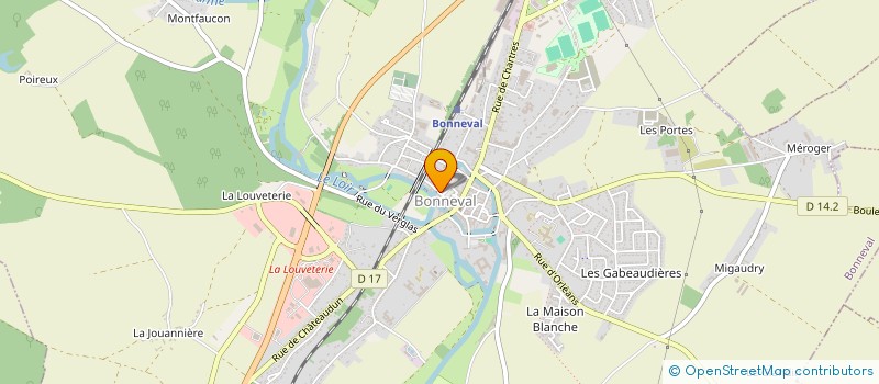 localisation de l'entreprise ROCK A BONNEVAL'SE  BONNEVAL