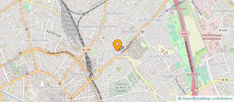 localisation de l'entreprise ROCK A CREDIT  TOULOUSE