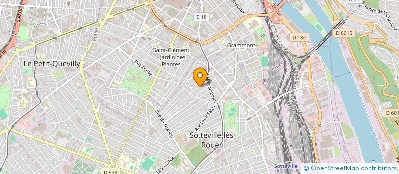 localisation de l'entreprise ROCK AND CO 76  SOTTEVILLE-LES-ROUEN